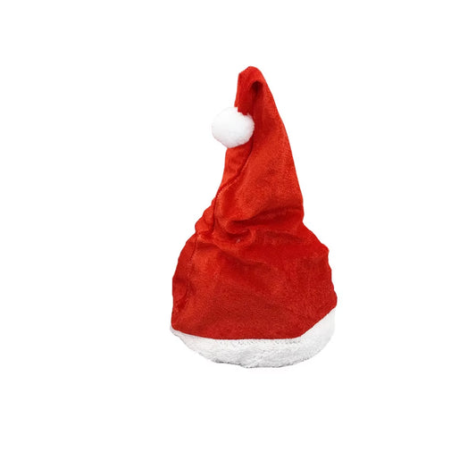 Singing and Dancing Christmas Hat Electric Swing Moving Santa Hat Plush Christmas Cap for Christmas New Year Party Supplies